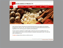 Tablet Screenshot of inter-americanproducts.com